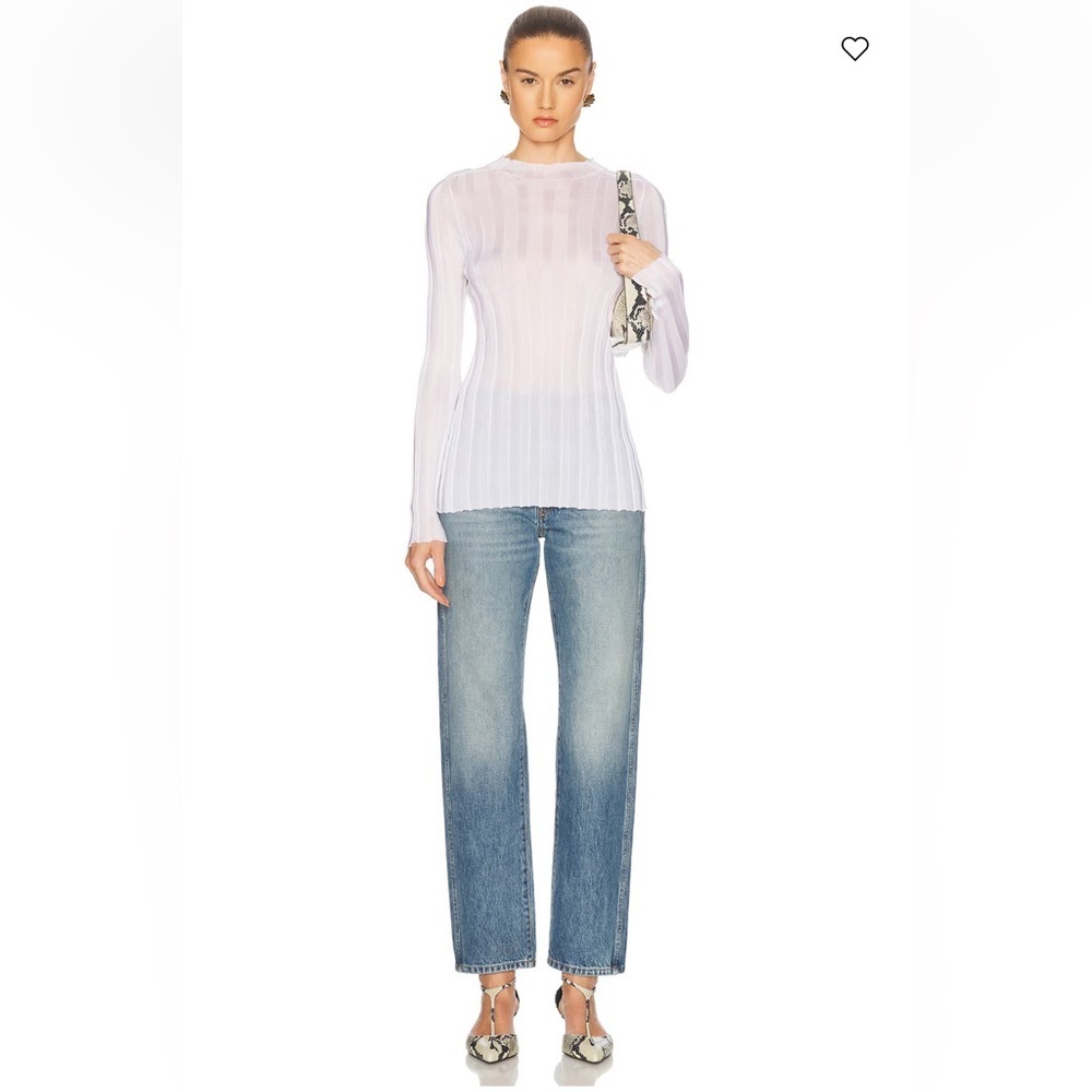 KHAITE Callum Straight Leg Jeans